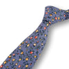 SESENDRO-Wedding Floral Necktie for Men, Vintage Style Cotton Skinny Necktie