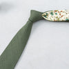 SAGE- Green Necktie, Groomsmen Cotton Necktie, Mens Fashion