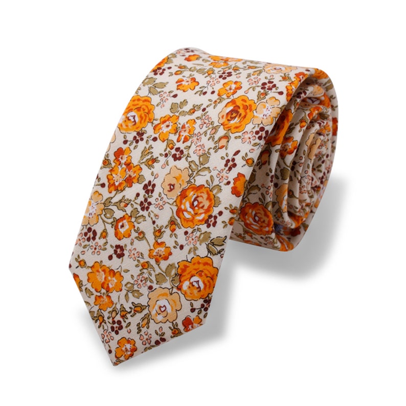 Men's Classic Necktie With California Map & Bears Print - Brown, 57" Length | Business, Wedding & Formal Wear